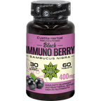 Черен Бъз Екстракт - Black Immuno Berry (60 таблетки) – Годен до 31.12.2026