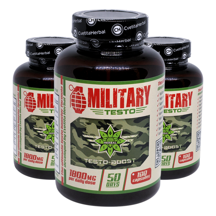 Military Testo (100 капсули х 900 mg)
