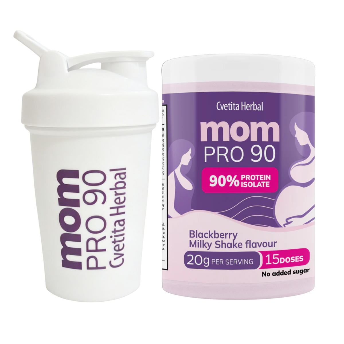 Протеин за Бременни Жени и Бъдещи Майки - MOM PRO 90 (300гр) + ПОДАРЪК ШЕЙКЪР