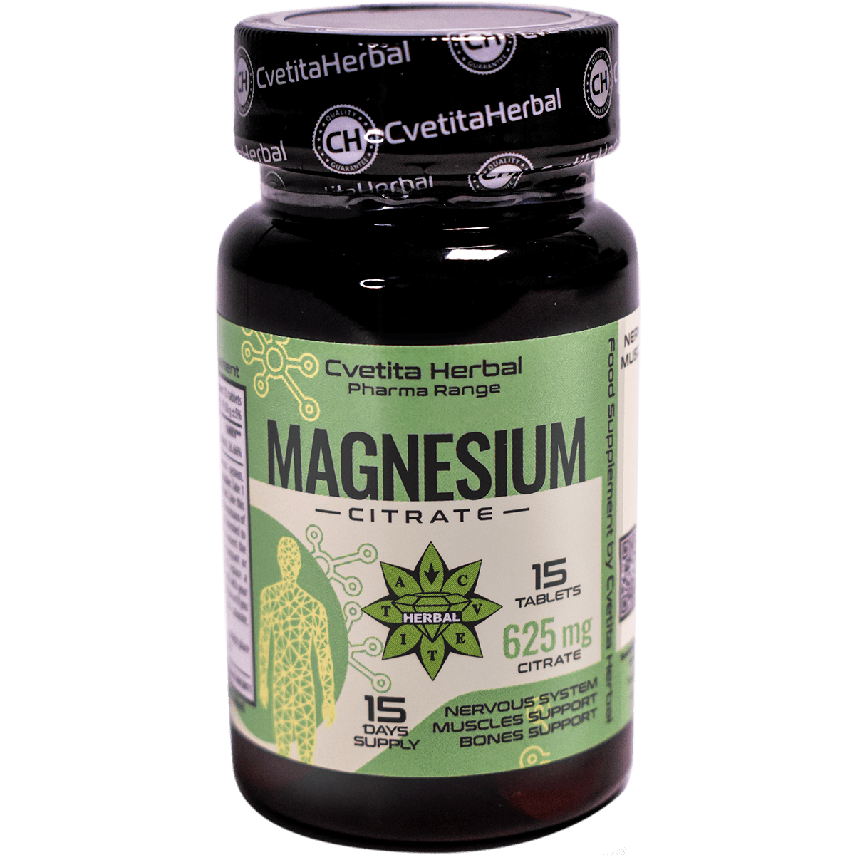 Магнезиев цитрат - 15 таблетки