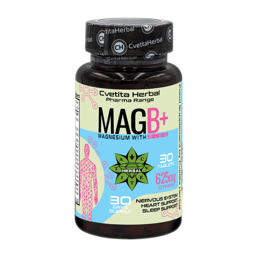 Магнезий с б комплекс- Цветита Хербал - MAG B+