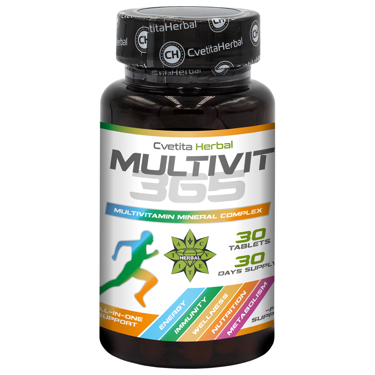 МултиВит 365 - Мултивитамин Минерал Комплекс (30 табл.)