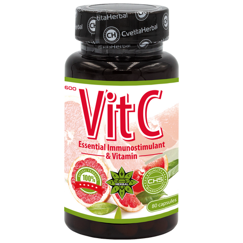 ╨Т╨╕╤В╨░╨╝╨╕╨╜ ╨ж - Vitamin C (30 / 80 ╨║╨░╨┐╤Б╤Г╨╗╨╕ ╤Е 600 mg)