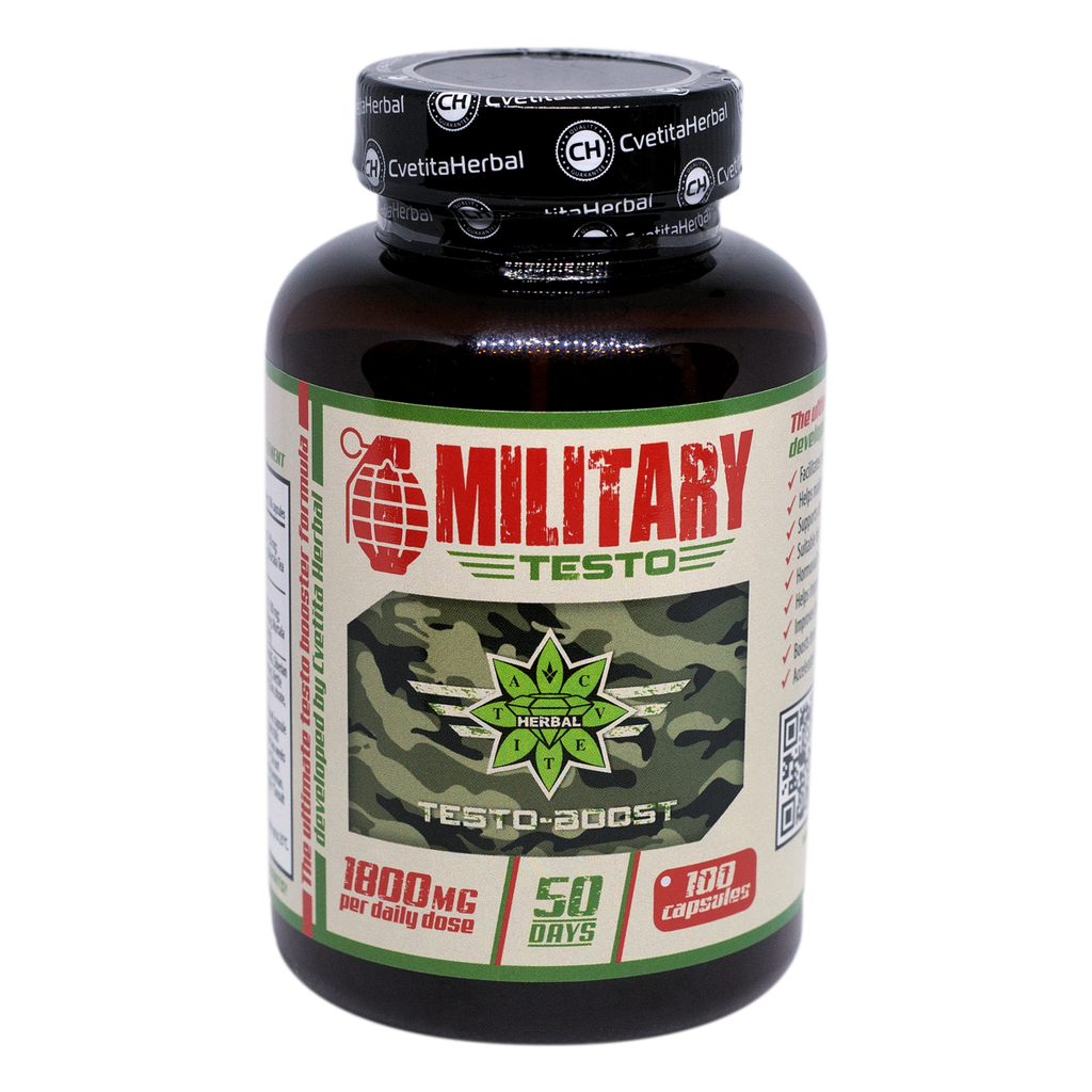Military Testo (100 капсули х 900 mg)