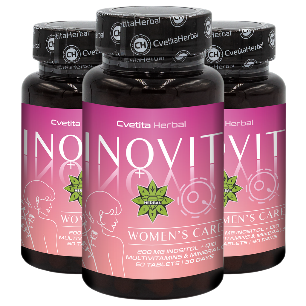 Мултивитамини Минерали Koензим Q10 - Иновит 365 (60 таблетки)