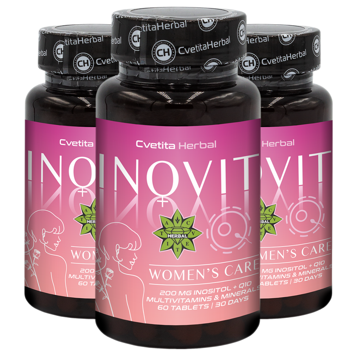 Мултивитамини Минерали Koензим Q10 - Иновит 365 (60 таблетки)