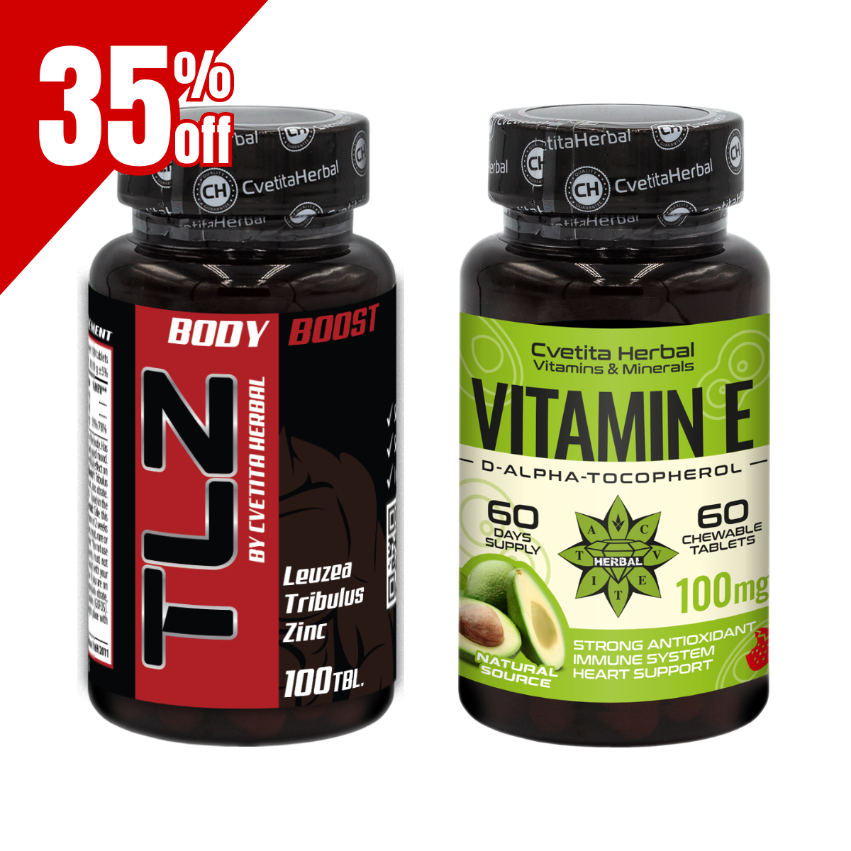 Трибулус, Левзея, Цинк - TLZ