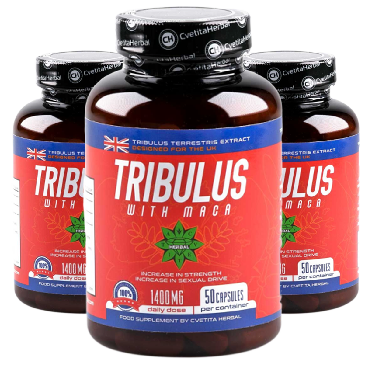 Трибулус с Мака (50 / 100 капсули)