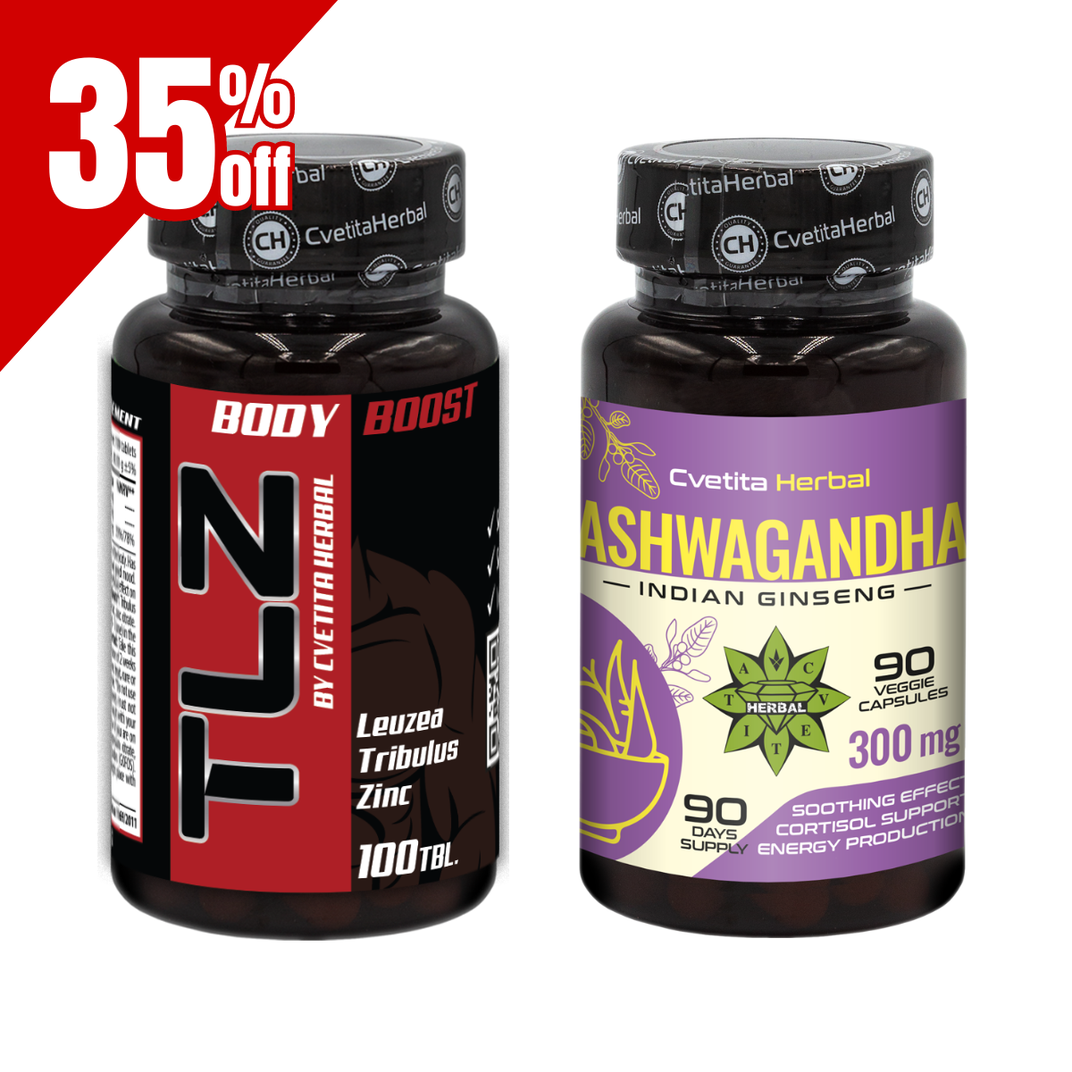 Трибулус, Левзея, Цинк - TLZ