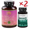 КОМБО ПАКЕТ ЗА ЖЕНИ: Tribulus Women + Omegae 3