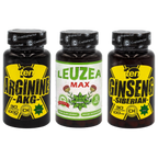 КОМБО ПАКЕТ: Левзея 30 табл. + ТЕН Аргинин 40 табл. + Тен Сибирски Женшен 30 табл.
