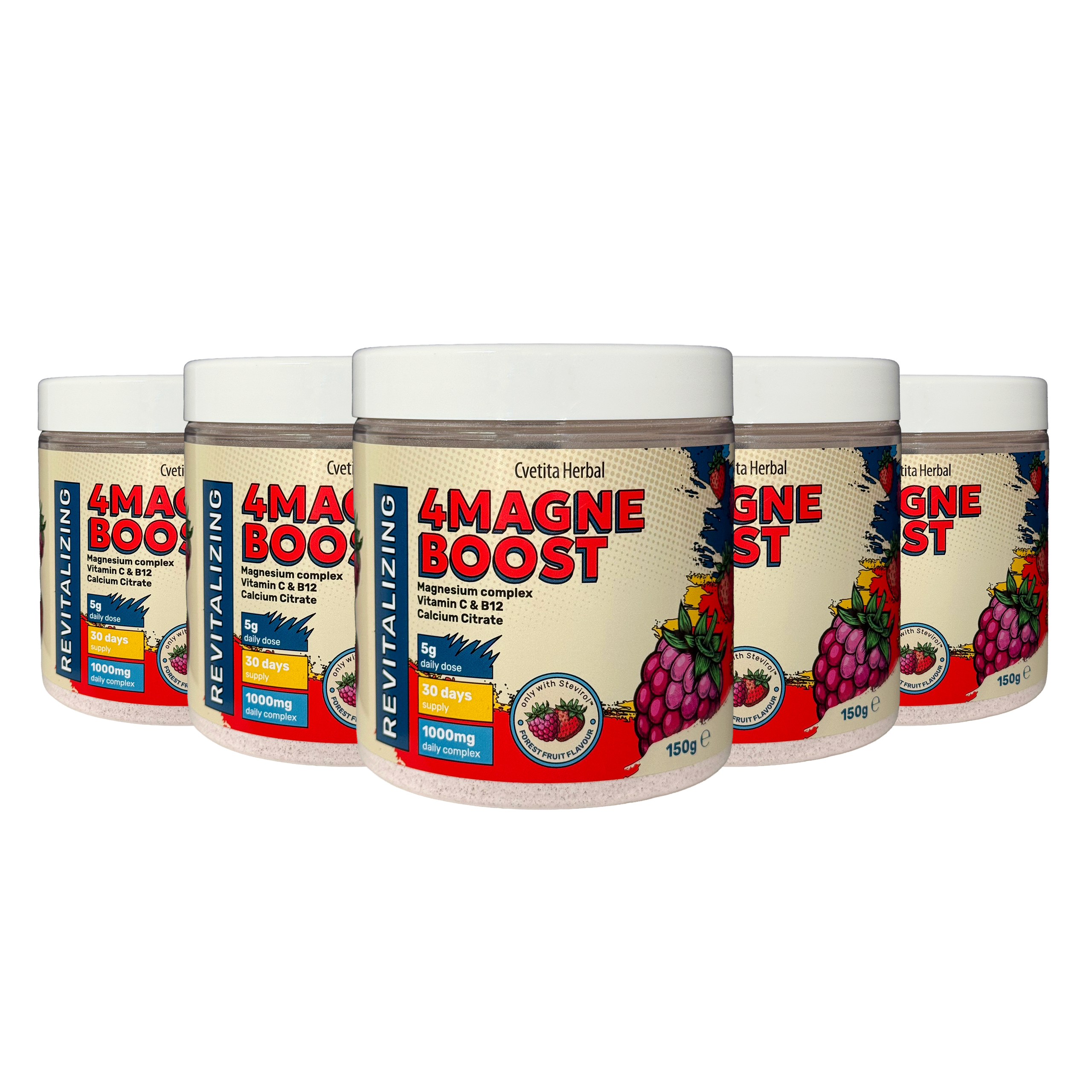 4MAGNE BOOST 150 гр - Магнезиев комплекс