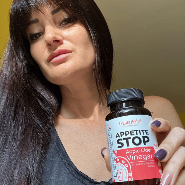 Ябълков Оцет "Ягода" - Appetite Stop (60 табл.)