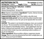 Таурин и Сибирски Женшен - Brain Body Booster (60 таблетки х 1660 mg)