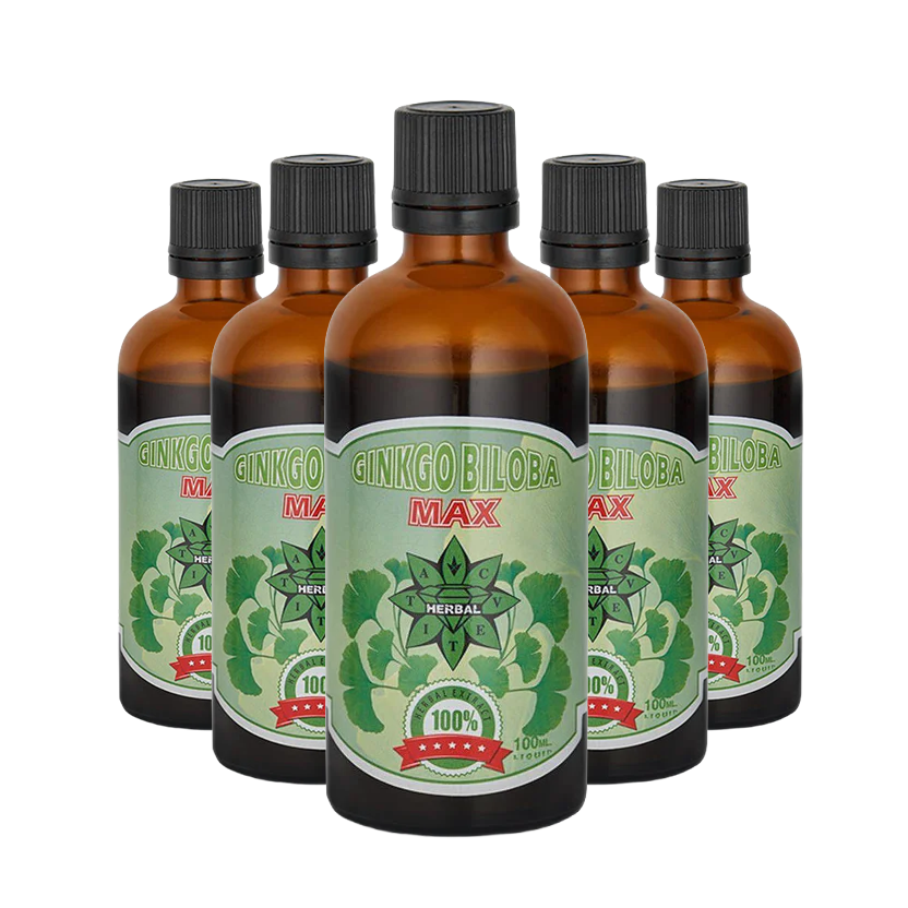 Екстракт Гинко Билоба – Ginkgo Biloba Max (100 ml) 3+2