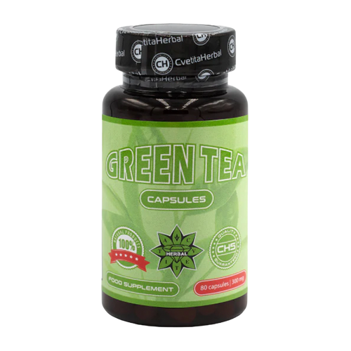 Екстракт Зелен Чай - Green Tea (80 капсули x 300 mg) 1br