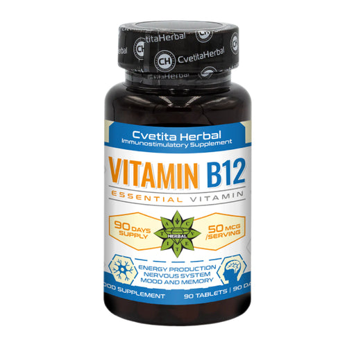 ╨Т╨╕╤В╨░╨╝╨╕╨╜ B12 - Vitamin B-12 (90 ╤В╨░╨▒╨╗╨╡╤В╨║╨╕)