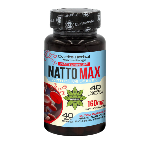 Натокиназа Комплекс – Natto Max (40 капсули х 160 mg)