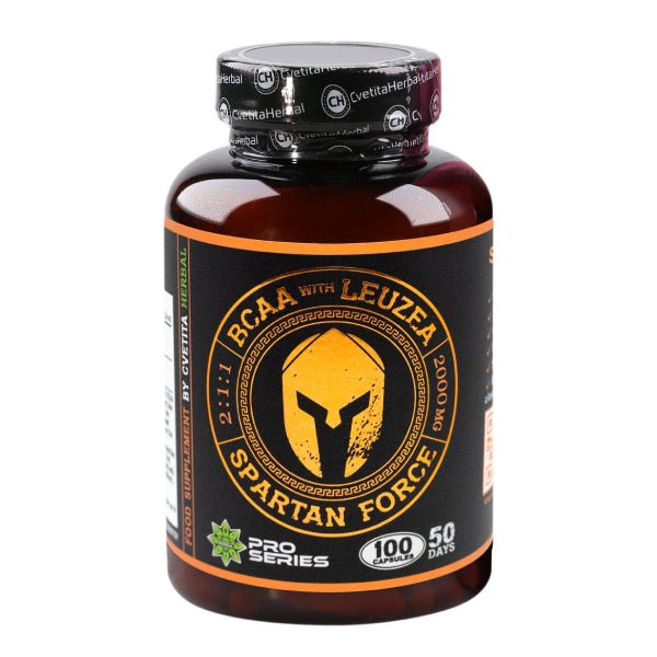 Левзея и БЦАА - Spartan Force (100 капсули)