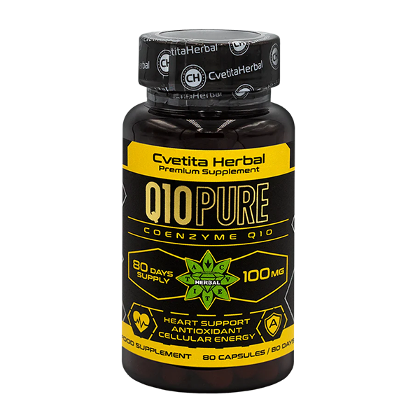 Коензим Q10 PURE (80 табл x 100 mg) 1br