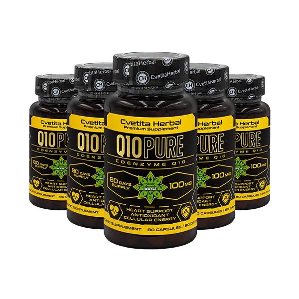 Коензим Q10 PURE (80 табл x 100 mg) 3+2