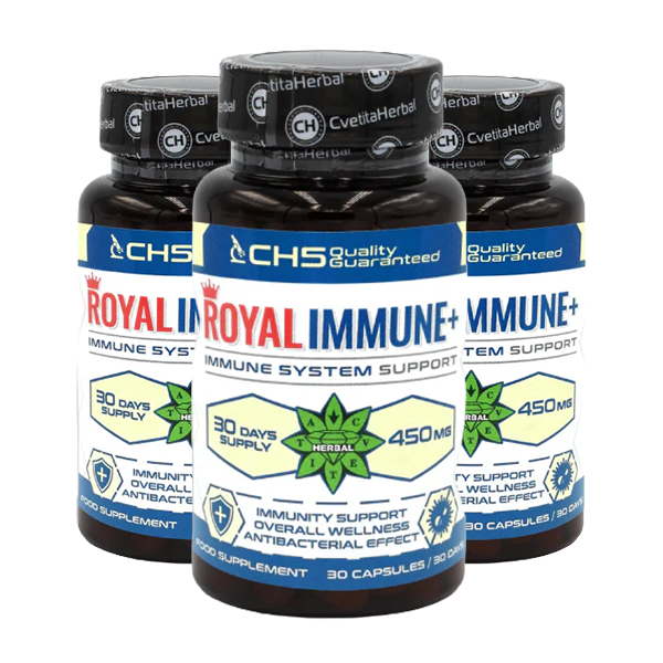 Кралски Имунитет+ Royal Immune+ (30 капс. х 450 mg) 2+1