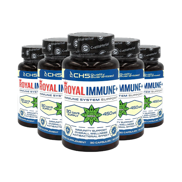 Кралски Имунитет+ Royal Immune+ (30 капс. х 450 mg) 3+2