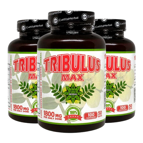 Трибулус Макс – Tribulus Max (100 капсули х 900 mg) 2+1