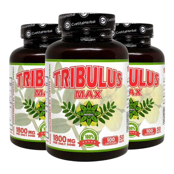 Трибулус Макс – Tribulus Max (100 капсули х 900 mg) 2+1