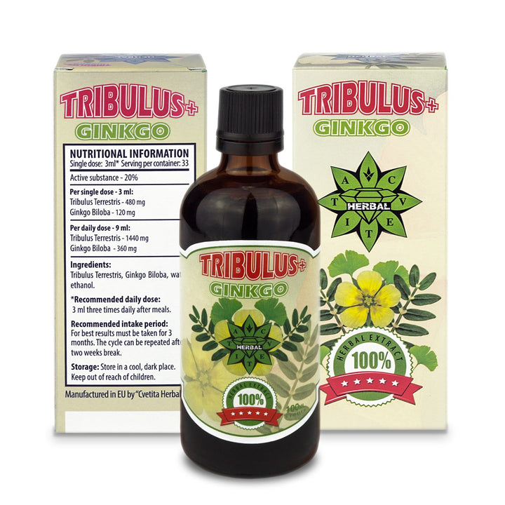 Трибулус Гинко Билоба - Tribulus Ginkgo (100 ml)