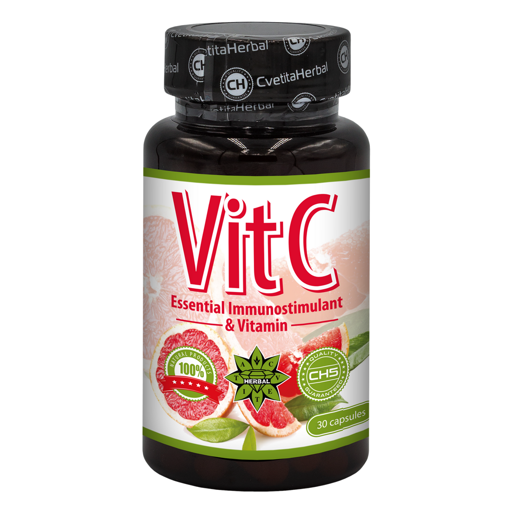 Цветита Хербал - Витамин Ц 30 капсули
