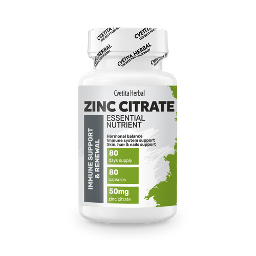 ╨ж╨╕╨╜╨║ ╨ж╨╕╤В╤А╨░╤В - Zinc (80 ╨║╨░╨┐╤Б╤Г╨╗╨╕ ╤Е 50 mg)