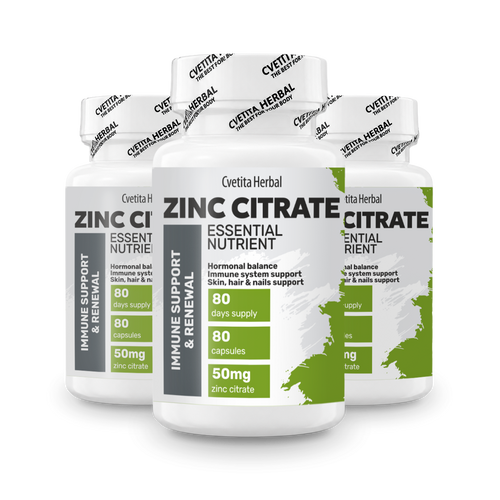 ╨ж╨╕╨╜╨║ ╨ж╨╕╤В╤А╨░╤В - Zinc (80 ╨║╨░╨┐╤Б╤Г╨╗╨╕ ╤Е 50 mg)