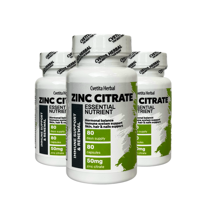 Цинк Цитрат - Zinc (80 капсули х 50 mg)