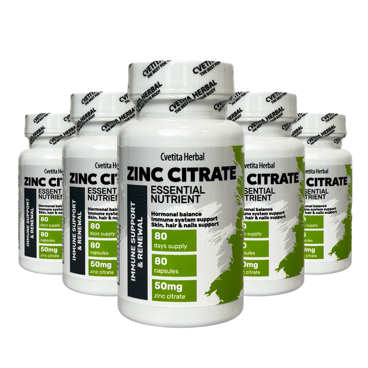 Цинк Цитрат - Zinc (80 капсули х 50 mg)