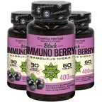 Черен Бъз Екстракт - Black Immuno Berry (60 таблетки) – Годен до 31.12.2026