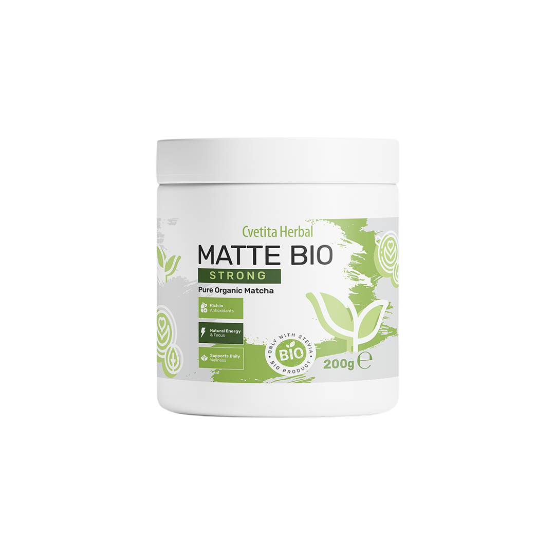 Matte Bio Strong - БИО МАТЧА ЛАТЕ