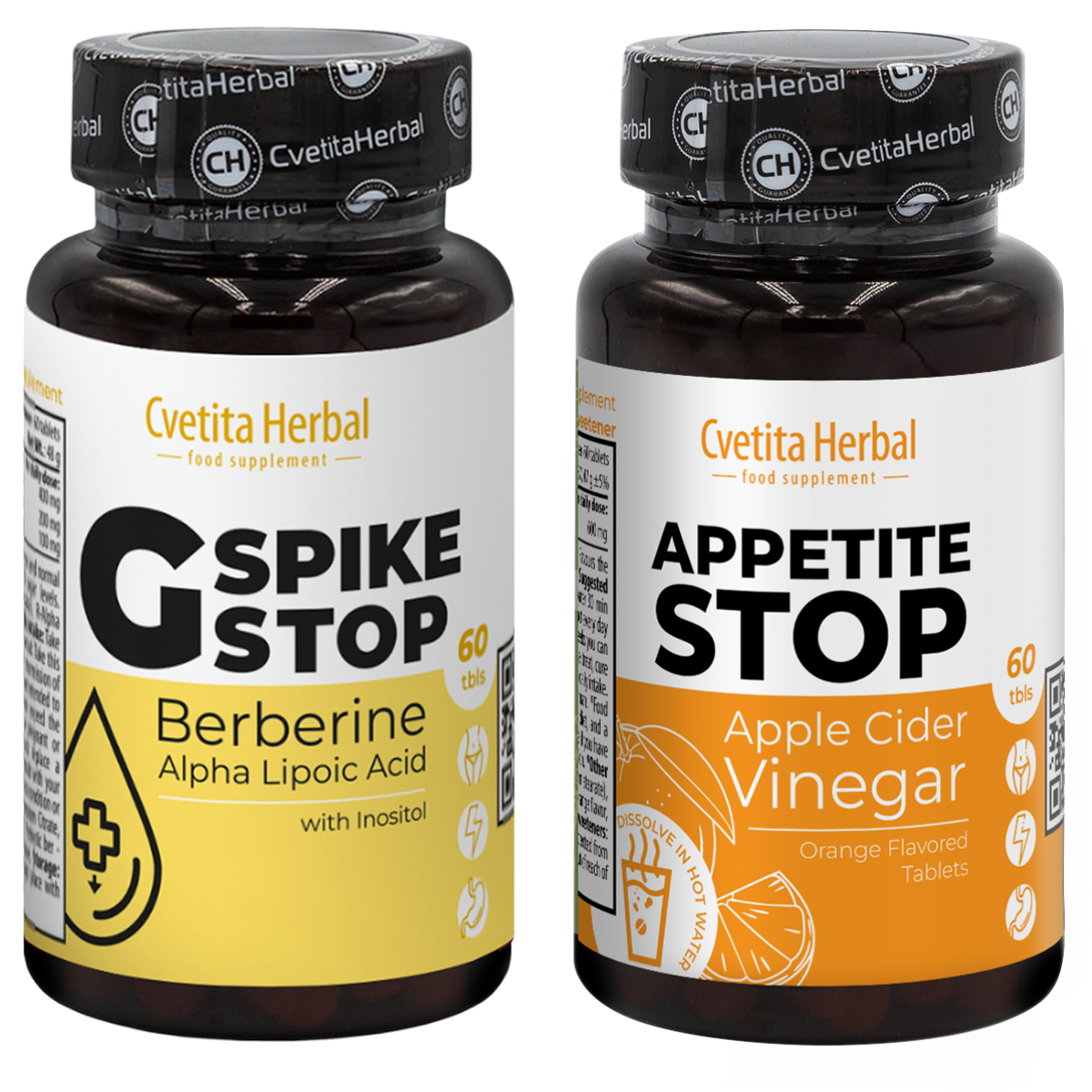 G Spike Stop + Appetite Stop "Портокал" (2 x 60 табл.)