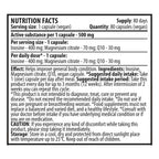 Инозин, Коензим Q10, Магнезий - Вегетариански (80 капсули х 500 mg)