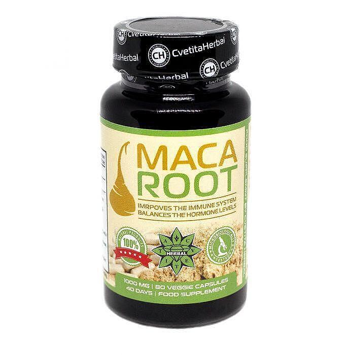 Корен от Мака Екстракт - Maca Root (80 капсули x 500 mg)