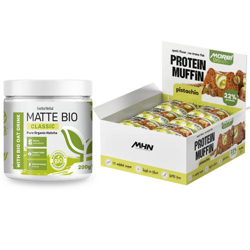 Matte Bio Classic и протеинови мъфини с шам фъстък MHN - комбо пакет
