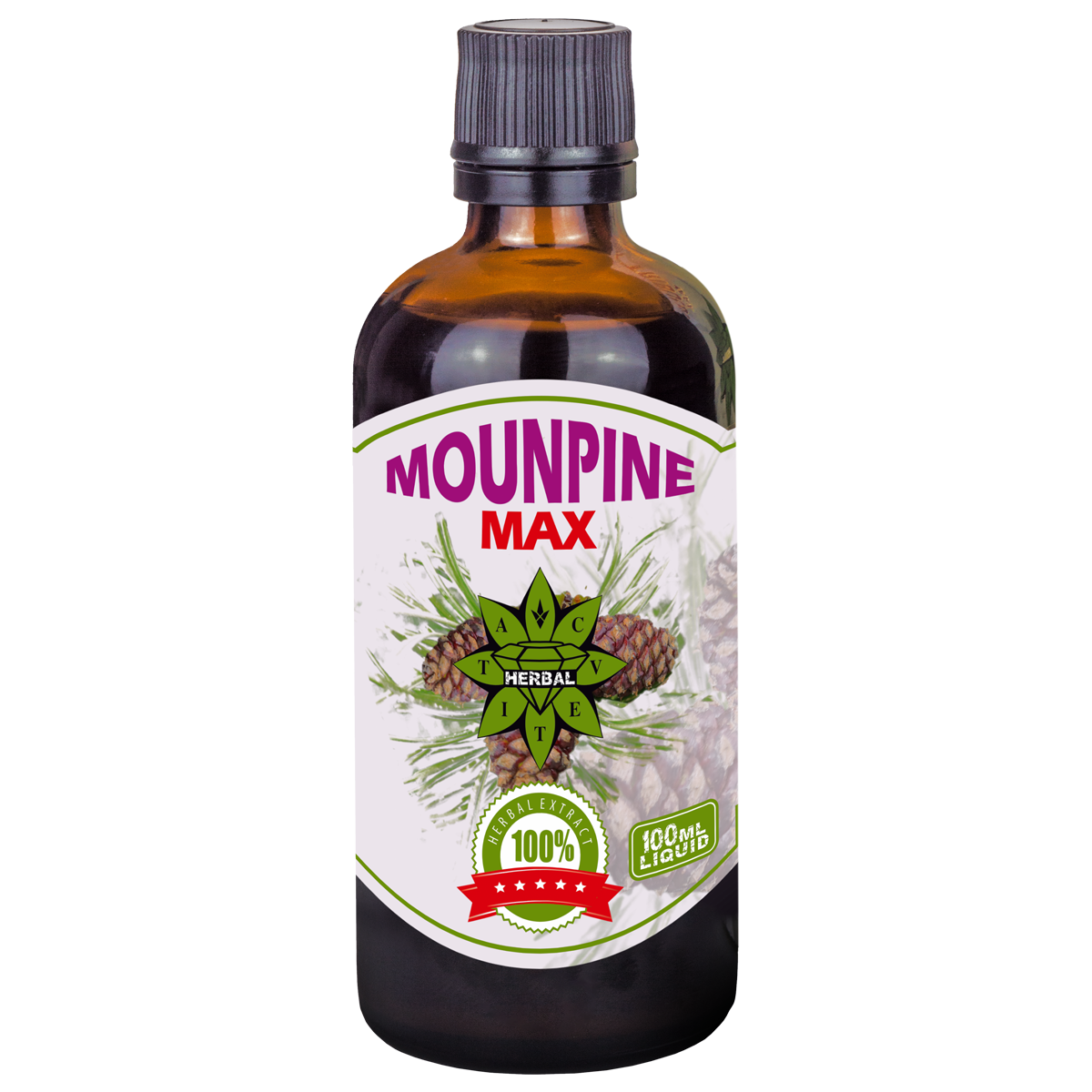 Екстракт Шишарки на Български алпийски клек - Пинугенил – Маунпайн Макс (100 ml)