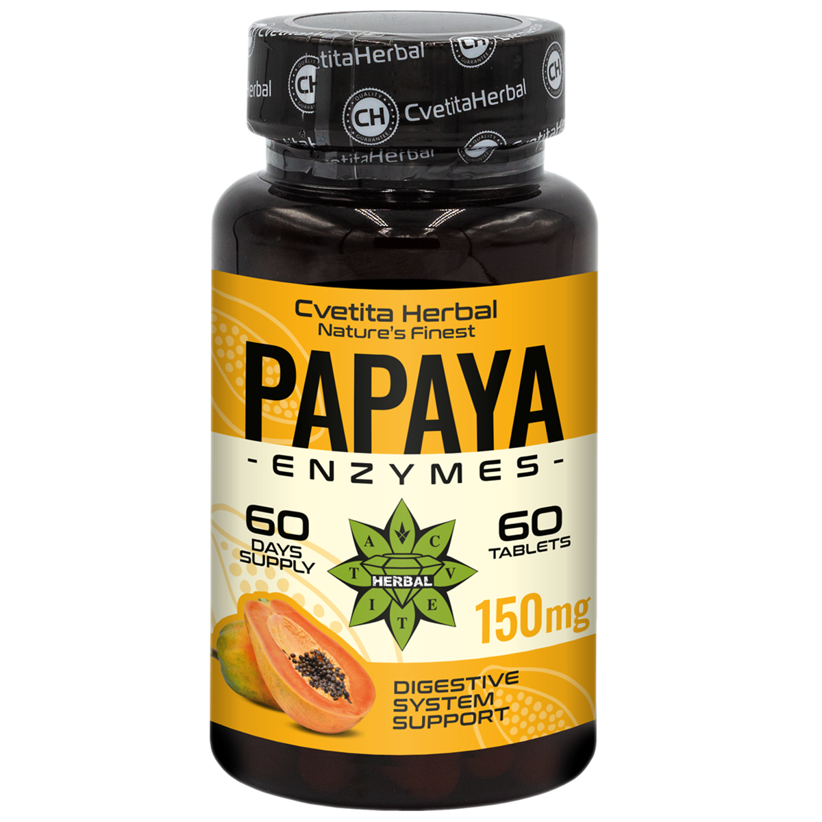 Папая Ензими (60 таблетки х 150 mg)
