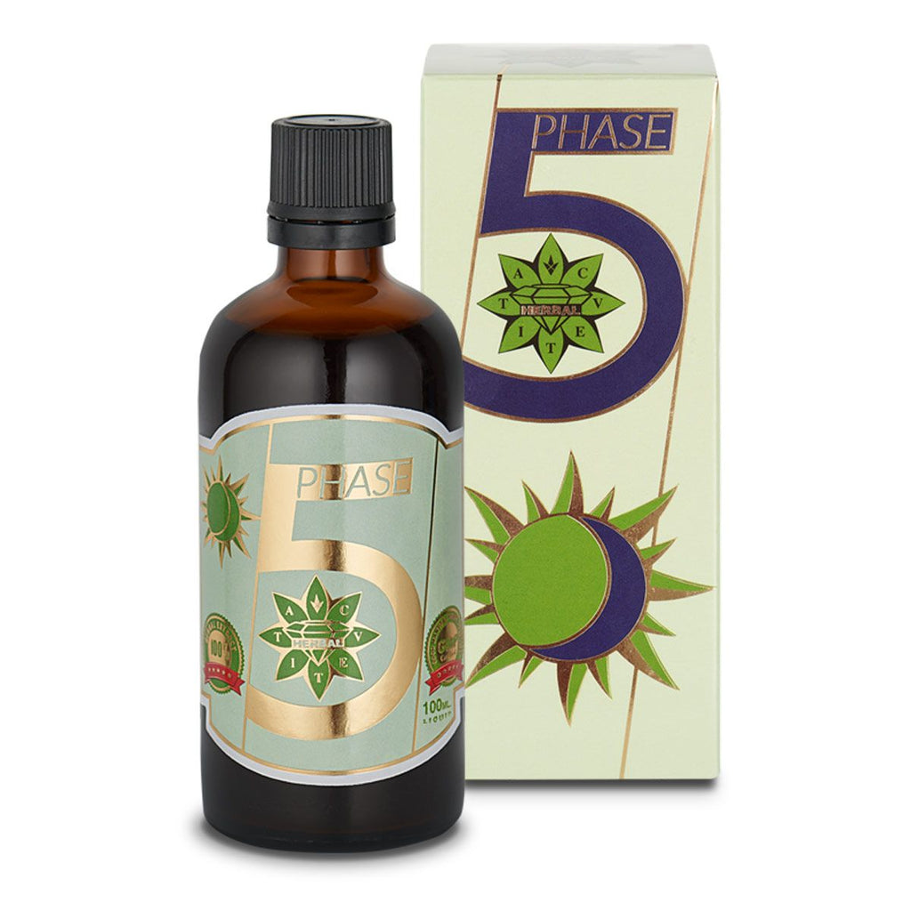 Мента, Глог, Валериана Екстракт - Phase 5 (100 ml)
