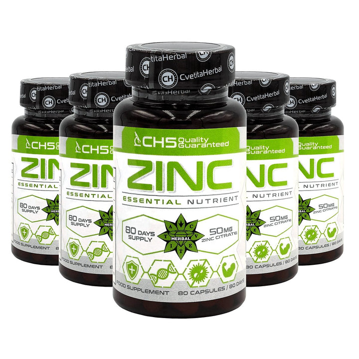 Цинк Цитрат - Zinc (80 капсули х 50 mg)