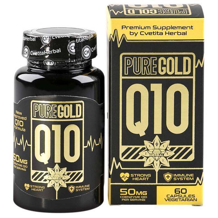 Коензим Q10 Вегетариански – Pure Gold Q10 (60 капсули)