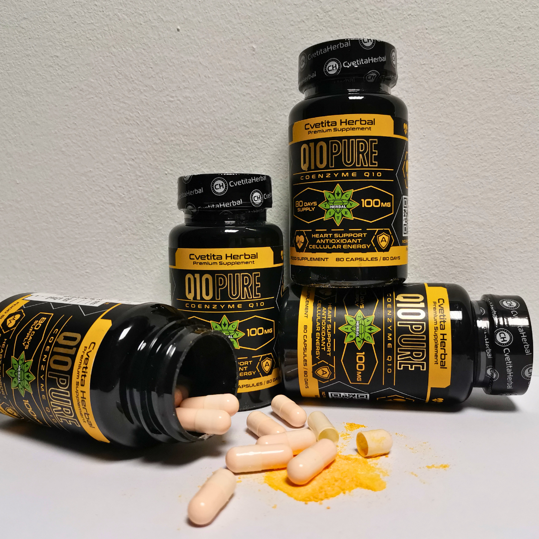 Коензим Q10 PURE (80 табл x 100 mg)