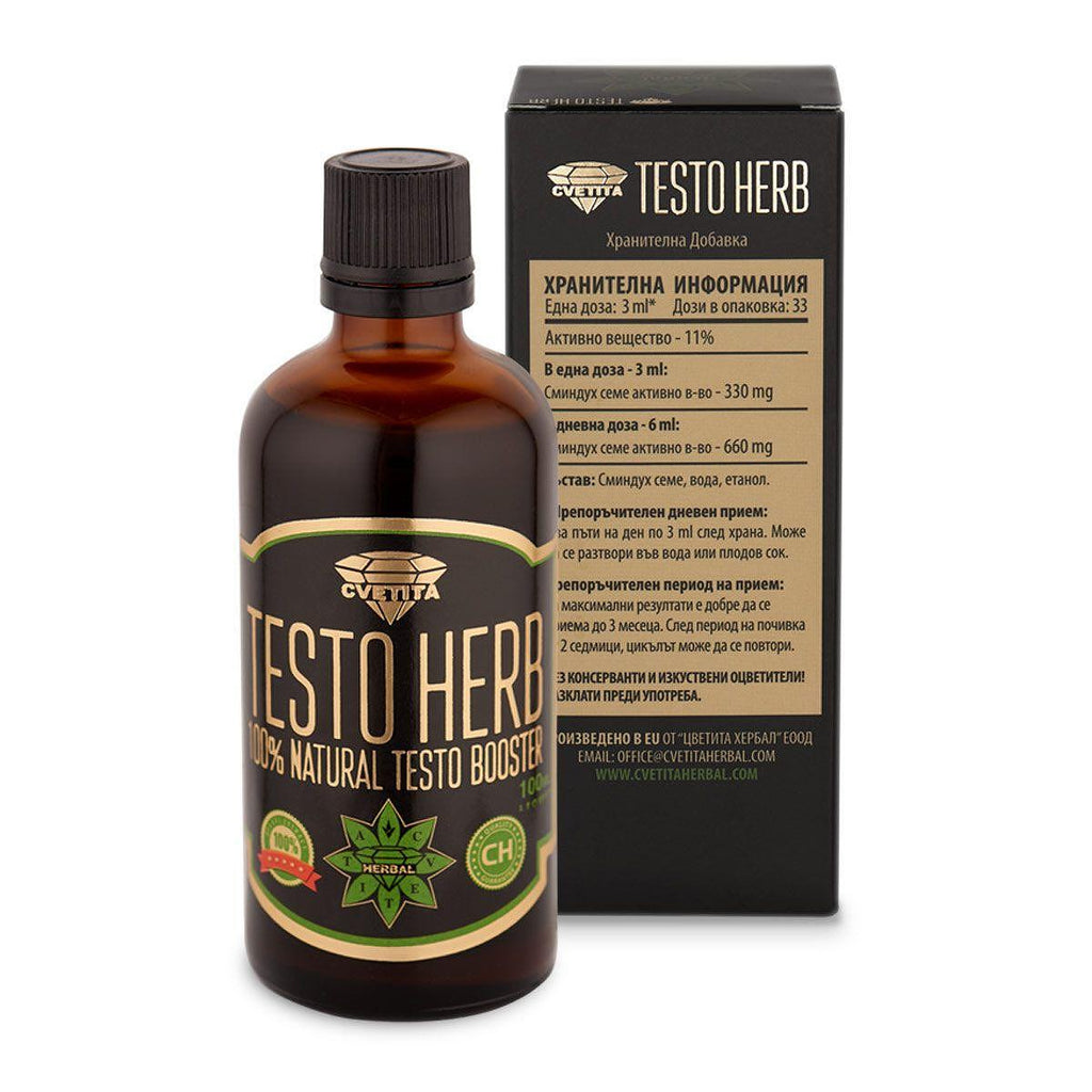 Сминдух Екстракт Тесто Херб - Testo Herb (100ml)