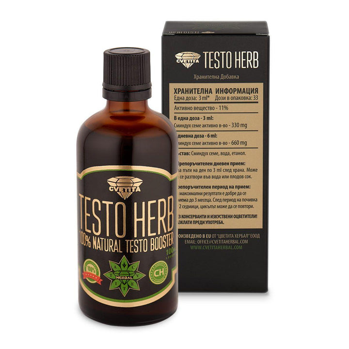 Сминдух Екстракт Тесто Херб - Testo Herb (100ml)
