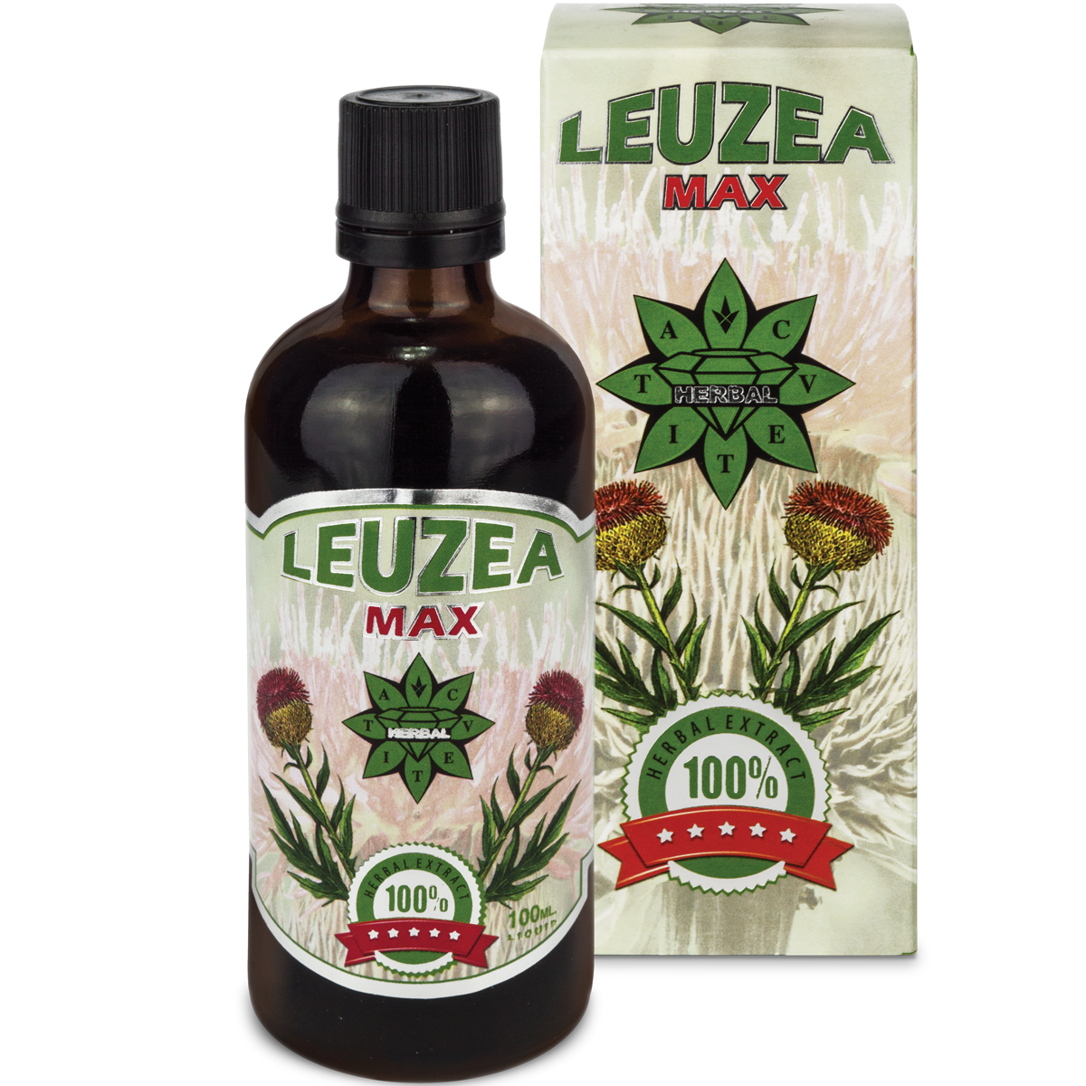 Левзея Макс - Течен Екстракт Тинктура (100 ml)